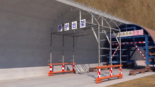 土默特左旗隧道施工动画制作公司 - 隧道施工工艺和施工方法 - 隧道施工汇报动画视频 - bim 工程施工动画